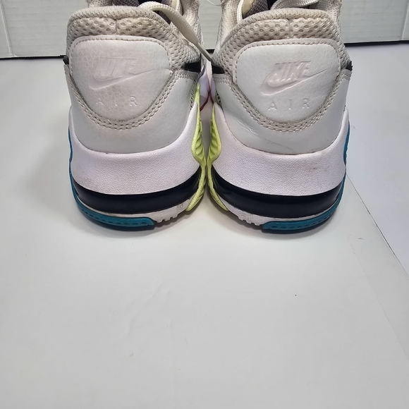 NIKE ARI MAX,White and Black Sneakers with Neon Accents - Picture 13 of 13